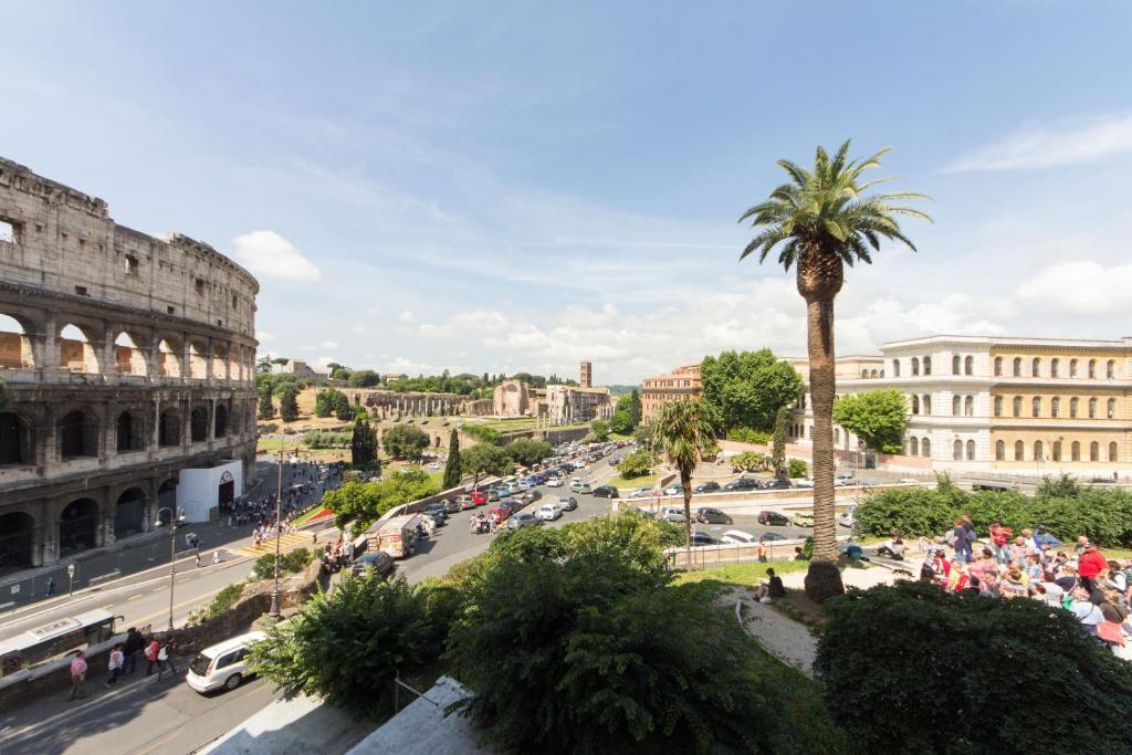 B&B Colosseo Panoramic Rooms Rom Exterior foto