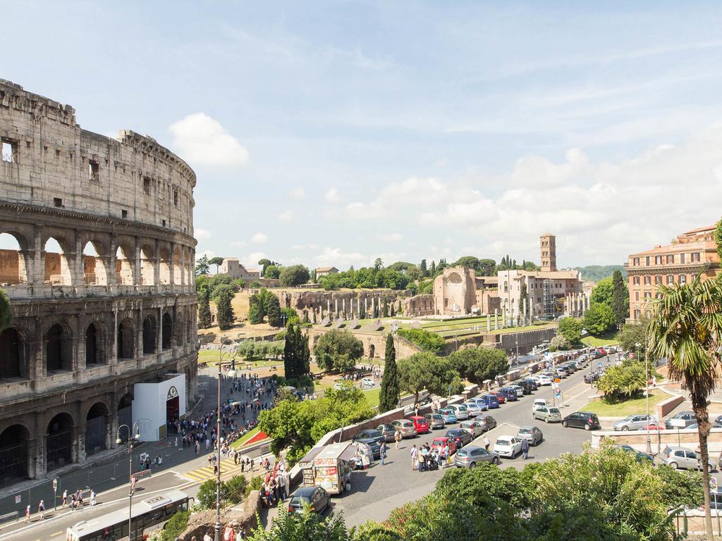 B&B Colosseo Panoramic Rooms Rom Exterior foto