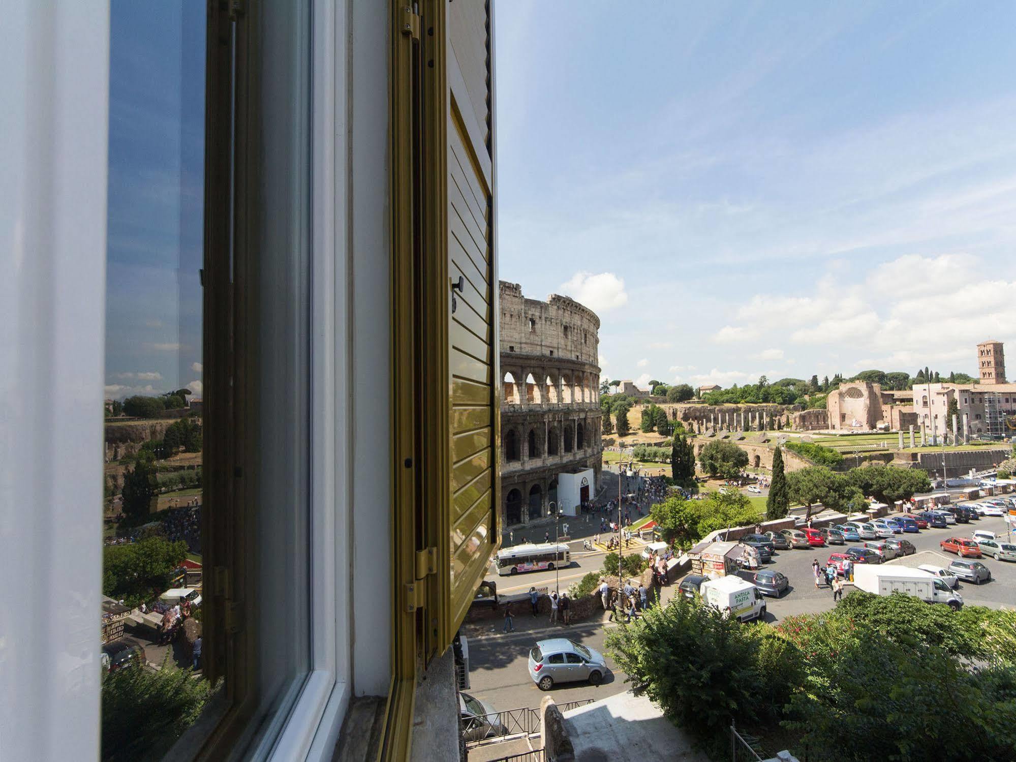 B&B Colosseo Panoramic Rooms Rom Exterior foto